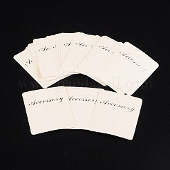 Rechteckige Ohrring-Ausstellungsständerkarten aus Papier&nbsp;CDIS-R010