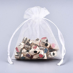 Bolsas de regalo de organza con cordón&nbsp;OP-R016-20x30cm-04