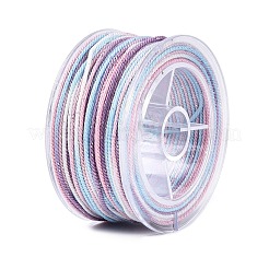 Cordons ronds torsadés en polyester teinté en segments de 27 m&nbsp;OCOR-N009-02A-08
