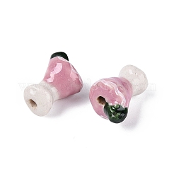 Perles en porcelaine manuelles&nbsp;PORC-N012-02C