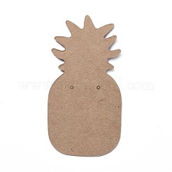 Cartes d'affichage de boucles d'oreilles en carton&nbsp;CDIS-L003-B01-C