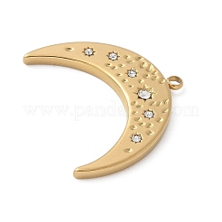Ciondoli in strass in acciaio inossidabile 304&nbsp;STAS-Z122-56G