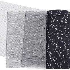 Glitzer-Pailletten-Deko-Mesh-Bänder&nbsp;OCOR-BC0008-40