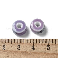 Perles en porcelaine manuelles&nbsp;PORC-L080-C21
