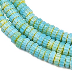 Perline millefiori in muratura fatte a mano&nbsp;LAMP-D009-01A-07