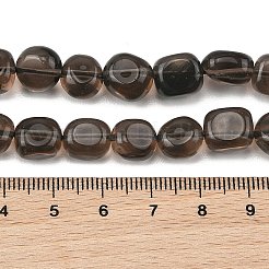 Natürliche Eis Obsidian Perlen Stränge&nbsp;G-P623-A01-02