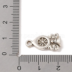 Pendentif en alliage de style tibétain&nbsp;TIBE-Q090-73AS