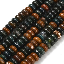 Natur Ozean Jaspis Perlen Stränge&nbsp;G-Z110-B37-2x4mm