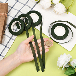 4 Rolle DIY-Blumenzuchtband aus gummibeschichtetem Eisen&nbsp;DIY-SP0006-11A