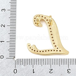 Messing micro pave klare zirkonia anhänger&nbsp;CU-CBA8481-01G-L