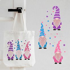 Grands modèles de pochoirs de peinture de dessin réutilisables en plastique&nbsp;DIY-WH0202-076