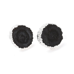 Natürliche gefärbte Quarz-Ohrstecker&nbsp;EJEW-P166-C04