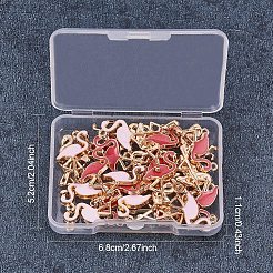 Pendentifs d'émail en alliage&nbsp;ENAM-PH0001-04LG