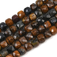 Natürlichen Tigerauge Perlen Stränge&nbsp;X-G-B107-B02-02
