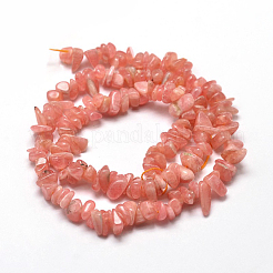 Klasse A natürliches rhodochrosite Chip-Perlen-Stränge&nbsp;X-G-E271-93