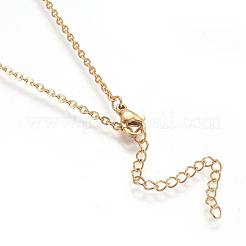 Colliers pendants de bouteille de parfum en cristal de quartz naturel&nbsp;NJEW-G325-04G