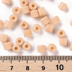 Undurchsichtige Farben Glas runde Signalhornperlen&nbsp;SEED-S045-001A-A02