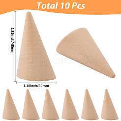 10 espositore per anelli in legno naturale&nbsp;RDIS-SC0001-06