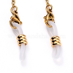 Cadenas para gafas de acero inoxidable 304&nbsp;AJEW-H106-02G