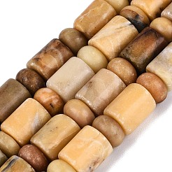 Fili di perle di giada naturale Huanglong&nbsp;G-Q616-09G