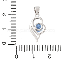 Feine silberne Zirkonia-Anhänger&nbsp;STER-S008-03B-P