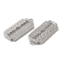 Pendentifs en laiton et zircone cubique&nbsp;KK-G468-65P