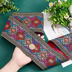 Ruban polyester style ethnique&nbsp;OCOR-WH0046-22