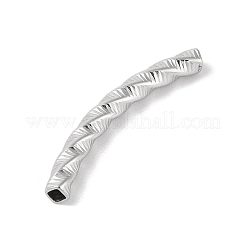 Perline tubolari curve in acciaio inox 304&nbsp;LS-STAS-M071-03F-P