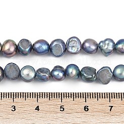 Brins de perles de culture d'eau douce naturelles&nbsp;PEAR-P064-20B-02B
