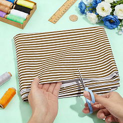 Tissu en coton à rayures&nbsp;DIY-PH0037-96B