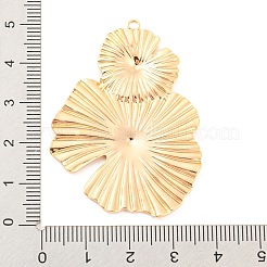 Pendentifs de placage en laiton&nbsp;KK-M261-17G
