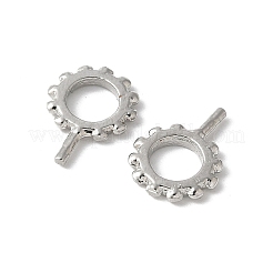 En laiton micro pavé zircone cubique chevilles&nbsp;KK-D324-24P