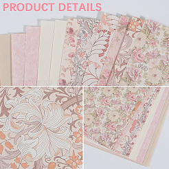 6 Satz Scrapbook-Papier-Kits in 6 Stilen&nbsp;AJEW-CP0003-97