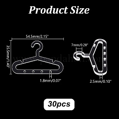 30 accessorio per espositore per orecchini in acrilico&nbsp;DIY-PH00021-65A