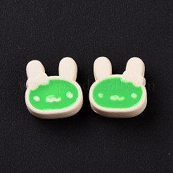 Gummierte Stil Acryl europäischen Perlen&nbsp;SACR-E009-21