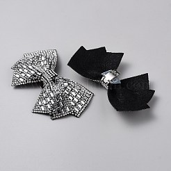 Schuhschmuck aus Strass mit Bowknot&nbsp;AJEW-WH0473-66C
