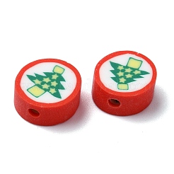 Weihnachtsthema handgemachte Polymer Clay Perlen&nbsp;CLAY-M005-09