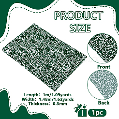 Baumwollstoff mit bedrucktem Wolkenmuster&nbsp;AJEW-WH0314-975A