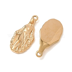 Anhänger aus Edelstahl 304&nbsp;SA-D002-02G