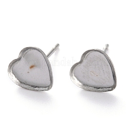 Configuración de aretes de acero inoxidable 304 que no se deslustran&nbsp;STAS-J032-13
