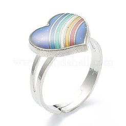 Verstellbare Eisenfingerringe&nbsp;RJEW-B032-10P