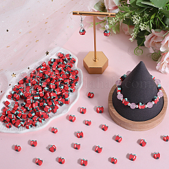 5 Strang handgefertigte Perlenstränge aus Fimo&nbsp;CLAY-SC0001-63