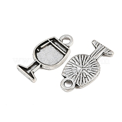 Pendentifs en alliage de style tibétain&nbsp;TIBE-B003-03AS