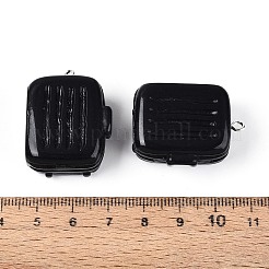 Undurchsichtige Harzanhänger&nbsp;RESI-T061-18A