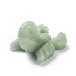 Figurines de scorpion de guérison sculptées en aventurine verte naturelle&nbsp;DJEW-M008-01E