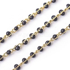 Main chaînes émail de perles&nbsp;CHC-P007-F01
