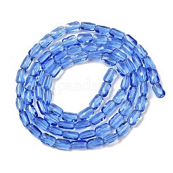 Abalorios de vidrio transparente hebras&nbsp;GLAA-Z018-C18