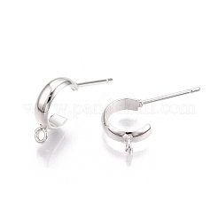 Risultati dell'orecchino della vite prigioniera d'ottone&nbsp;KK-WH0085-03S