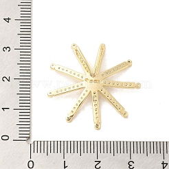 Messing micro pave klare zirkonia anhänger&nbsp;KK-Z073-18G