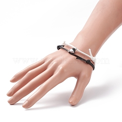 Conjunto de pulseras de pareja de corazón magnético&nbsp;BJEW-TA00162